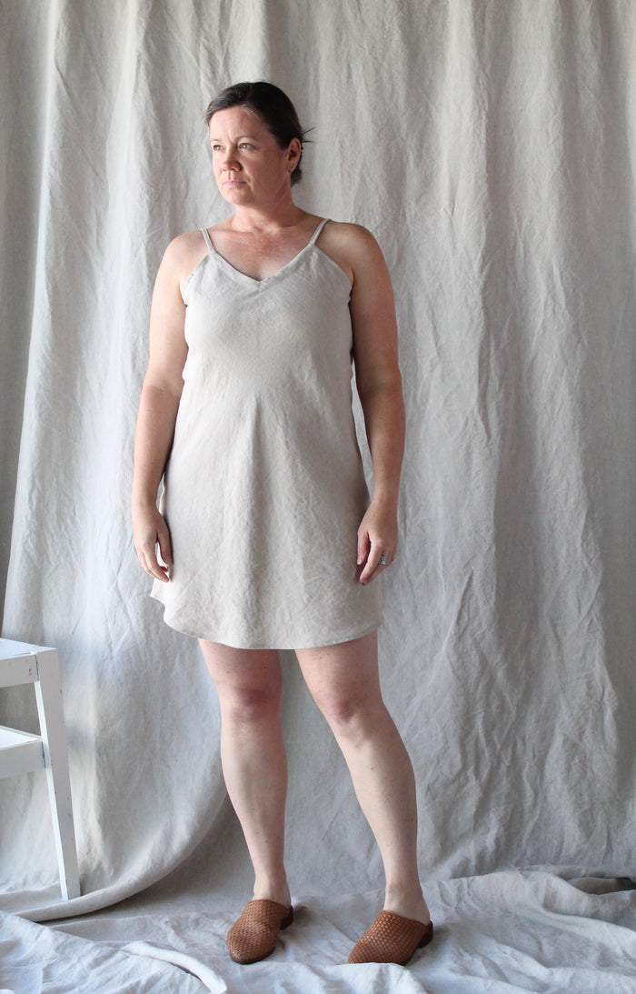 Robe nuisette en lin (moyen) - Maison LenKo